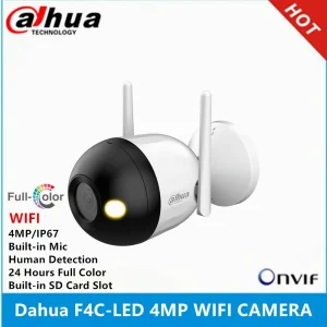 Dahua F4C-LED 4MP Full-color built-in Mic human detection Network WIFI Camera