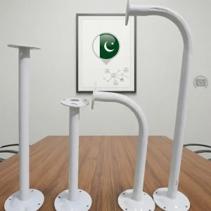 Universal Heavy Duty CCTV Camera Mounting Stands - Straight and Hockey Bend 1ft to 4ft